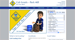 Desktop Screenshot of pack469.com